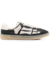 Amiri - Pacific Bones Leather Sneakers - Lyst