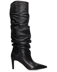 The Seller - Ruched Pointed-Toe Boots - Lyst