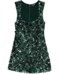 retroféte - Sadlyn Mini-Jurk Verfraaid Met Pailletten En Bloemen - Lyst