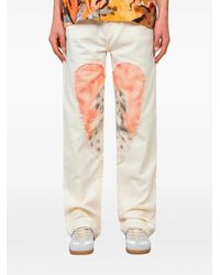 Carne Bollente - Osiris Heart-patch Trousers - Lyst