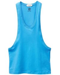 Versace - Cotton-Jersey Tank Top - Lyst