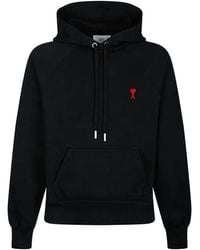 Ami Paris - Sudadera con capucha y motivo Ami de Coeur - Lyst