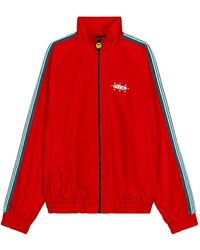 Barrow - Logo-Print Side-Stripe Sweatshirt - Lyst