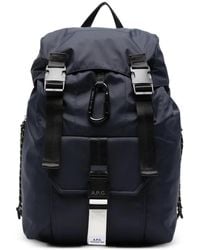 A.P.C. - Buckle-Fastening Backpack - Lyst