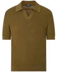 ZEGNA - "Z Lux Leisurewear" Polo Shirt - Lyst