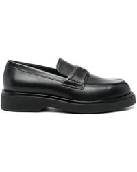 Calvin Klein - Leather Loafers - Lyst