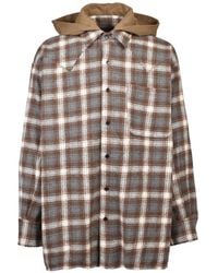 JUN/NAKAYAMA - Check-Pattern Shirt - Lyst