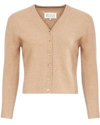 Maison Margiela - Vネック カーディガン - Lyst