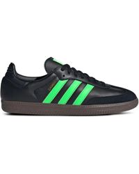 adidas - Samba Og "core Black/screaming Green" スニーカー - Lyst
