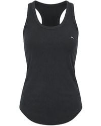 CYCLE - Ribbed-Knit Racerback Tank Top - Lyst