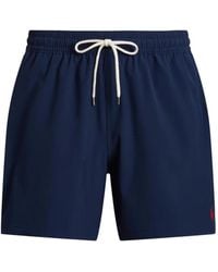 Polo Ralph Lauren - Traveller Embroidered Swim Shorts - Lyst