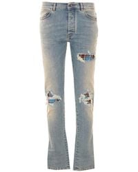 Amiri - Jean Mx1 À Coupe Slim - Lyst