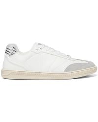 Versace - Low-Top Multicolour Sneakers With Silk And Nylon Accents - Lyst