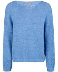 Nuur - Open-Knit Sweater - Lyst