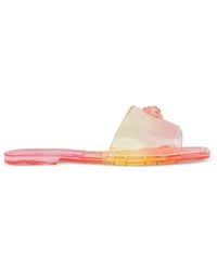 Kurt Geiger - Maddison Eagle-Head Flat Sandals - Lyst