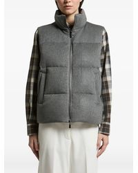 Peserico - Reversible Padded Gilet - Lyst