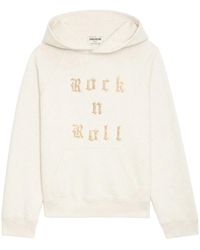 Zadig & Voltaire - Georgy Hoodie Met Borduurwerk - Lyst