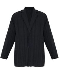Issey Miyake - Blazer À Design Côtelé - Lyst