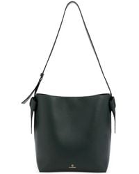 La Portegna - Paulita Knotted Leather Shoulder Bag - Lyst