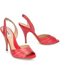 Moschino - Slingback Sandals - Lyst
