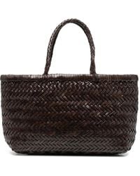 Dragon Diffusion - Sac Cabas En Cuir Tressé - Lyst