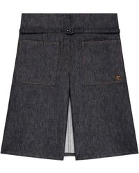Courreges - Denim Shorts - Lyst