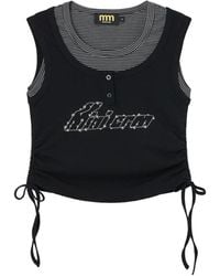 Mini Cream - Layered-Effect Tank Top - Lyst