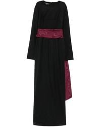 Rochas - Long-Sleeve Maxi Dress - Lyst
