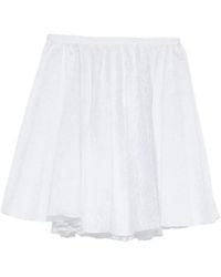 ShuShu/Tong - Jacquard Pleated Skirt - Lyst