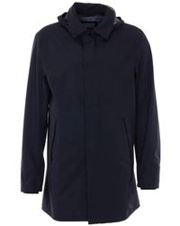 Herno - Imperméable À Capuche Amovible - Lyst
