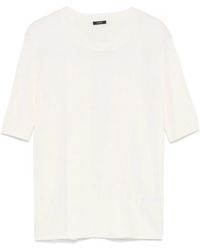 JOSEPH - Ribbed-Knit T-Shirt - Lyst
