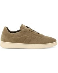 Frau - Suede Top-Stitching Sneakers - Lyst