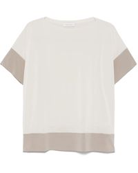 Le Tricot Perugia - コントラストボーダー Tシャツ - Lyst