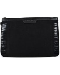 Jimmy Choo - Derek Logo Clutch Bag - Lyst