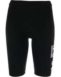DSquared² - Icon Logo-Detail Cycling Shorts - Lyst