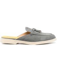 Doucal's - Mules Aus Wildleder Mit Quasten - Lyst