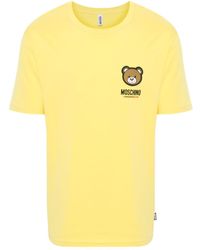 Moschino - Teddy Bear Katoenen T-shirt - Lyst