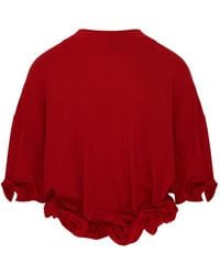 SEEN USERS - Twombly Bloom Ruffled T-Shirt - Lyst