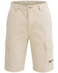 KARL LAGERFELD - Twill Cargo Shorts - Lyst