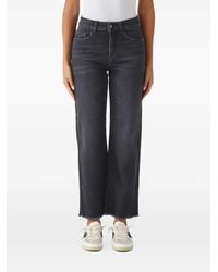 Nenette - Spaziob Raw-Cut Straight-Leg Jeans - Lyst