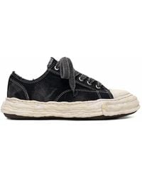 Maison Mihara Yasuhiro - "Peterson23" Og Sole Bleached Canvas Low-Top Sneakers - Lyst