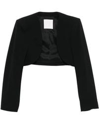 Marina Rinaldi - Acro Long-Sleeve Cropped Jacket - Lyst