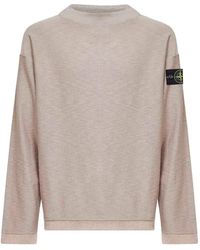 Stone Island - Crew Neck Classic Sweater - Lyst