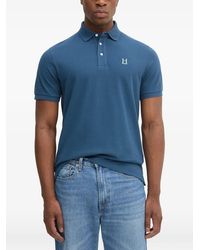Hackett - Polo À Logo Brodé - Lyst