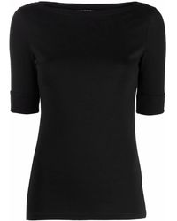 Ralph Lauren - Judy Boat Neck Top - Lyst