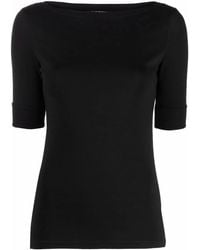 Ralph Lauren - Judy Boat Neck Top - Lyst