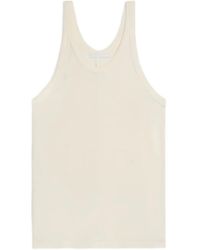 Helmut Lang - Top Met Geborduurd Logo - Lyst