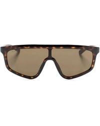 Gucci - Shield-Frame Sunglasses - Lyst