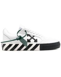 Off-White c/o Virgil Abloh Low-top Vulcanized Sneakers - Wit