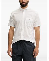 GANT - Button-Down Short-Sleeve Shirt - Lyst